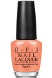 O.P.I. Hawaii Collection Nail Lacquer in Is Mai Tai Crooked